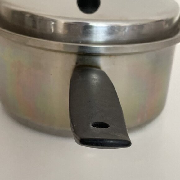VTG Wonder Ware Cookware 2.5 Quart Saucepan Lid Thermium Stainless Steel USA - Picture 4 of 13
